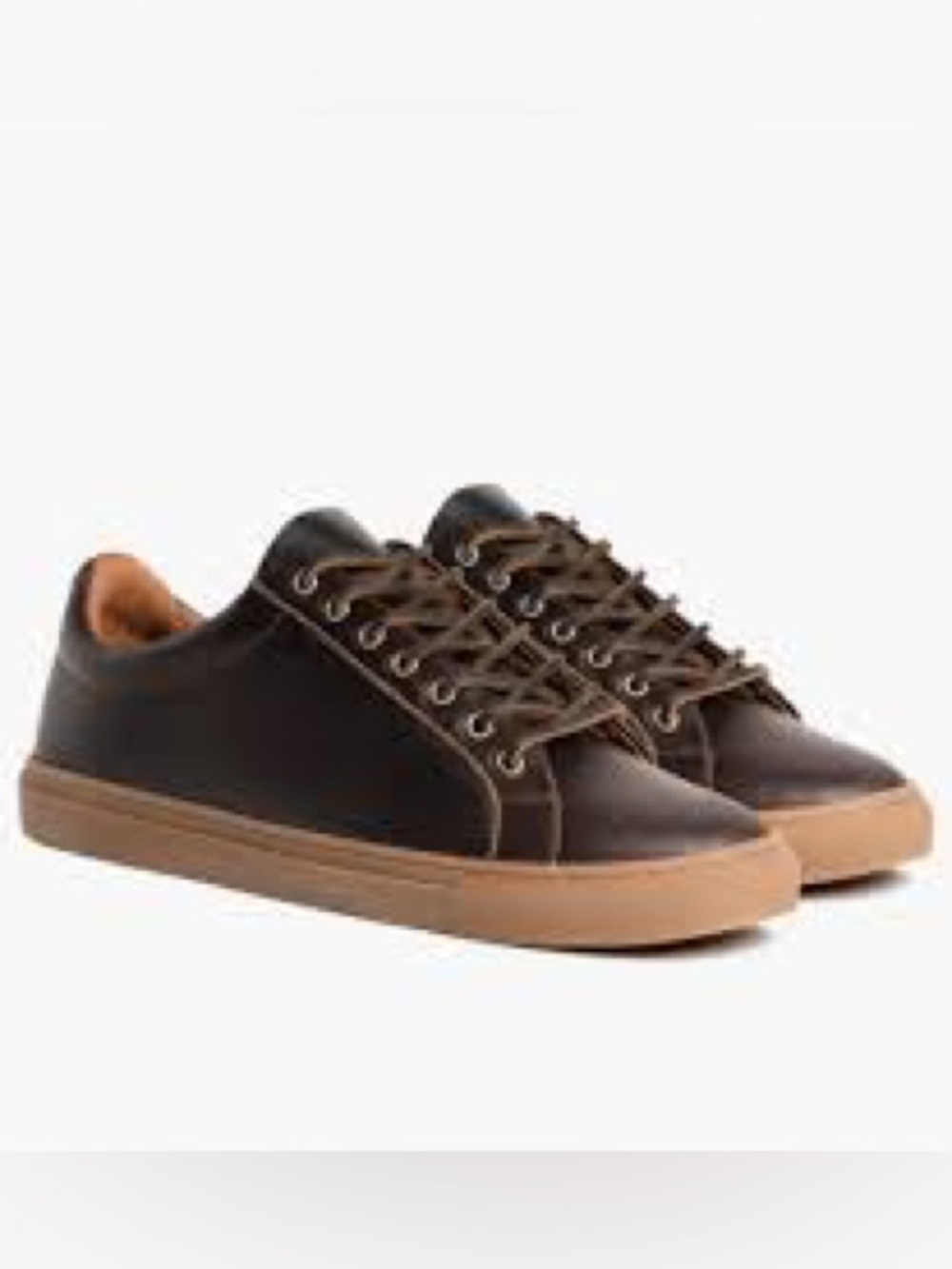 Thursday Boot Co Premier Low Top Brown Leather Sneakers Size M 8 / W 9.5 NEW